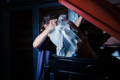Properly disposed and recycled furniture materials